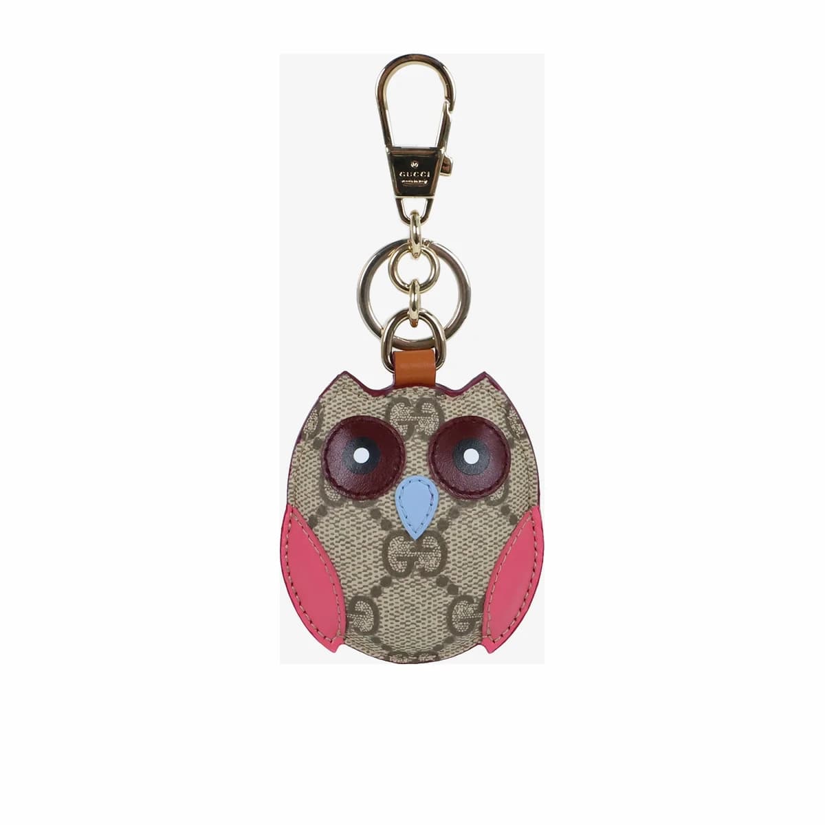 GUCCI 구찌 아울 쉐입 부엉이 키링 멀티컬러