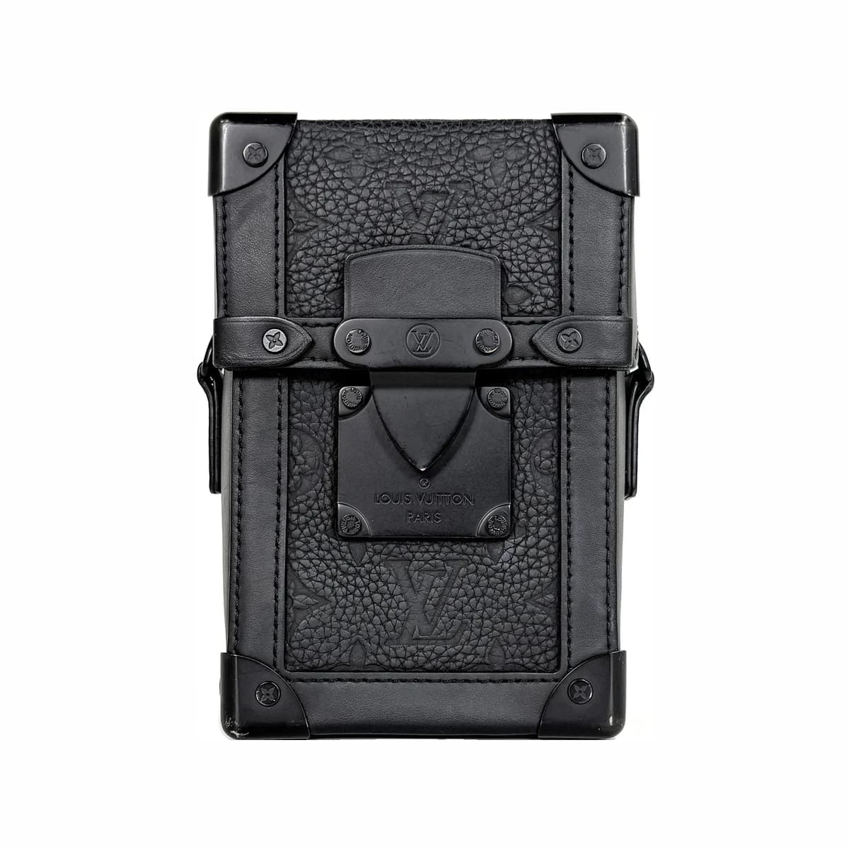 LOUIS VUITTON 루이비통 버티컬 트렁크 웨어러블 월렛 블랙
