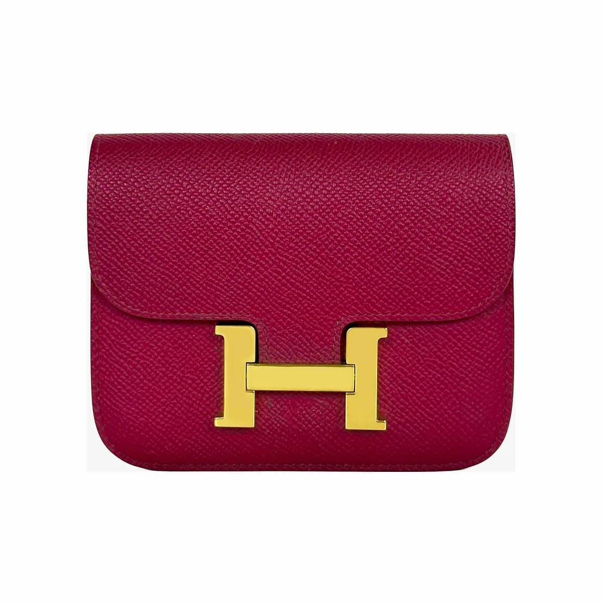 HERMÈS 에르메스 콘스탄스 슬림 로즈 멕시코 금장 핑크