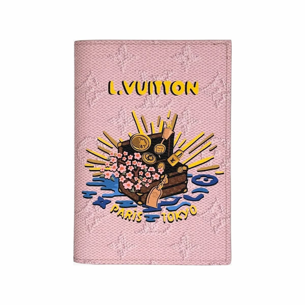 LOUIS VUITTON 루이비통 26SS 패스포트 포켓 커버 오거나이저 핑크