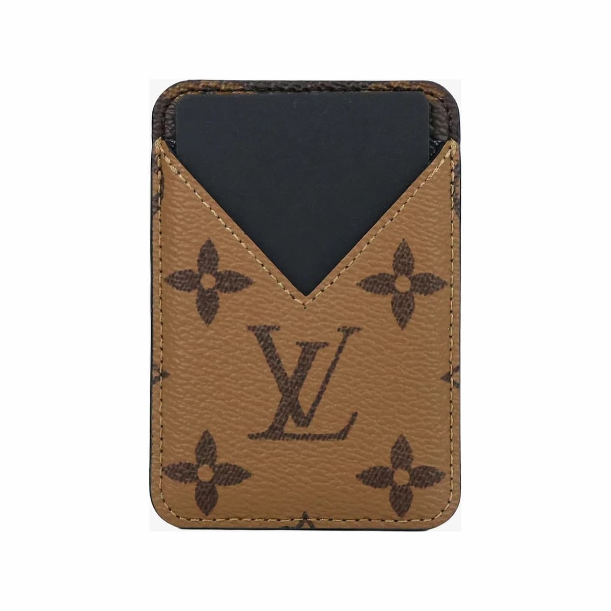 LOUIS VUITTON 루이비통 맥세이프 마그네틱 카드 홀더 브라운