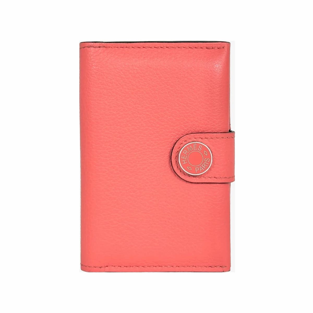 HERMÈS 에르메스 RMS 카드홀더 로즈 텍사스 핑크