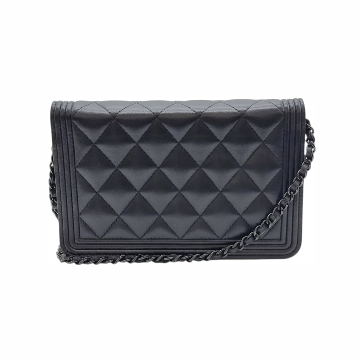 CHANEL 샤넬 보이샤넬 WOC 크로스백 블랙 흑장