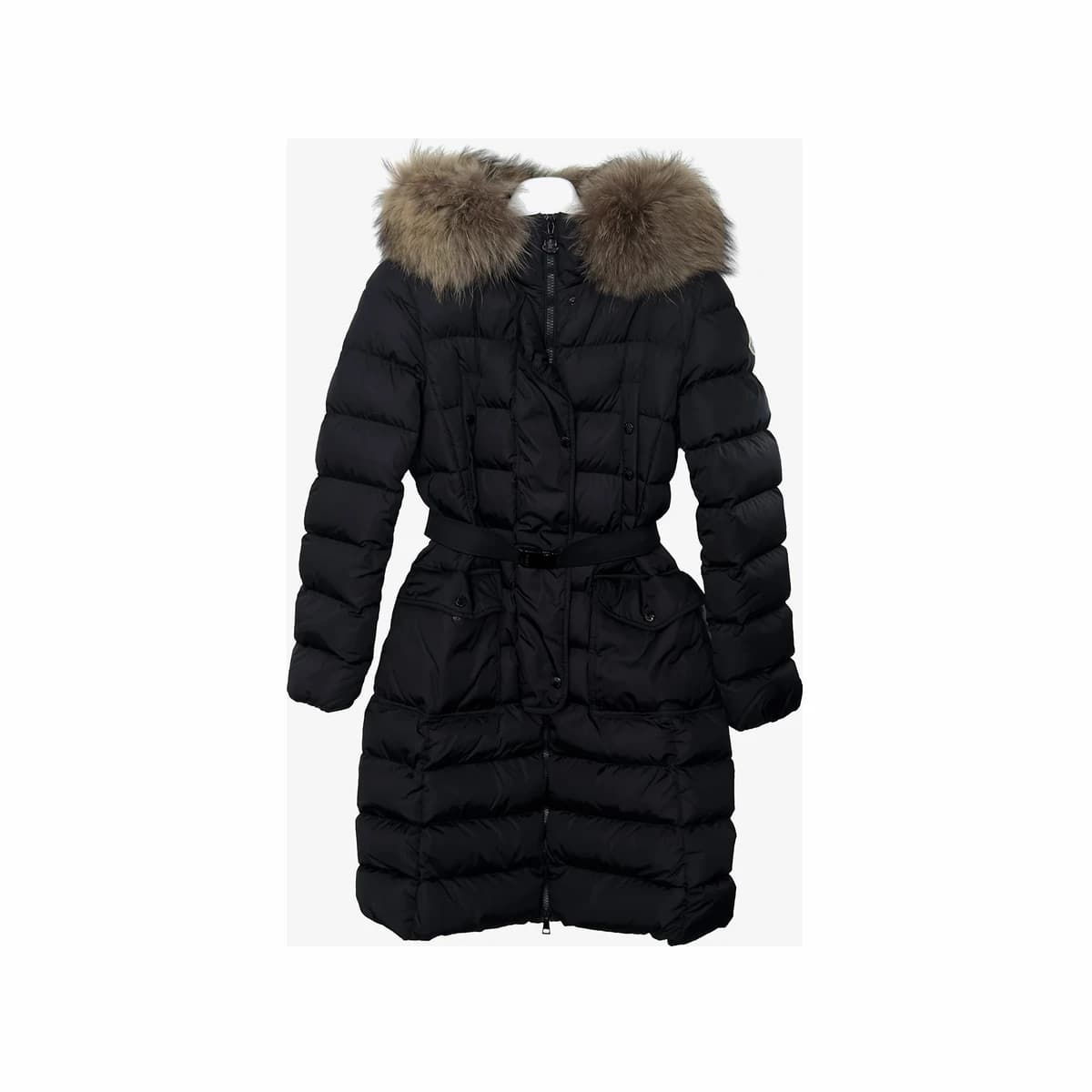MONCLER 몽클레어 클로에 다운 롱패딩 블랙 2