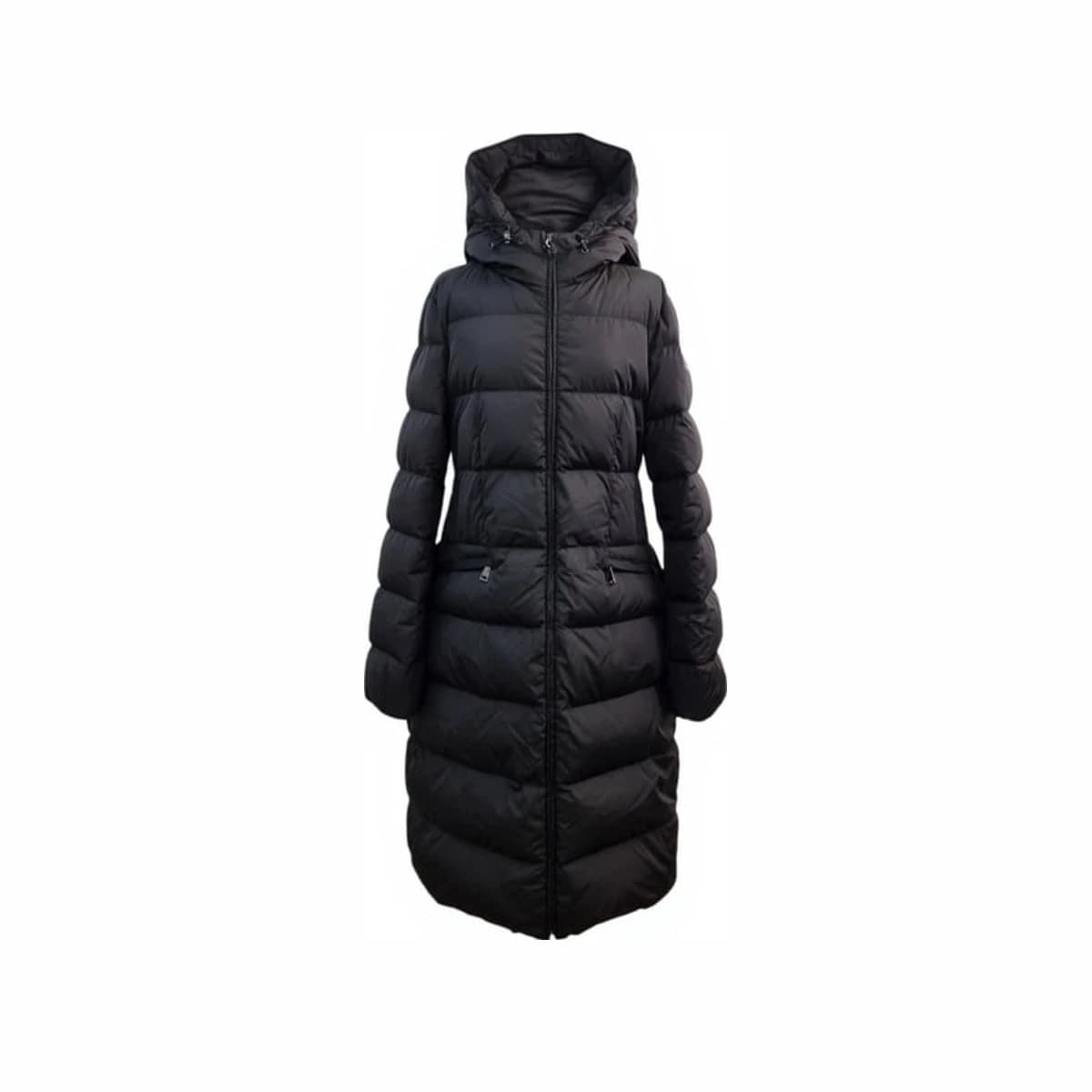 MONCLER 몽클레어 아보세트 후드 롱 패딩 블랙 3