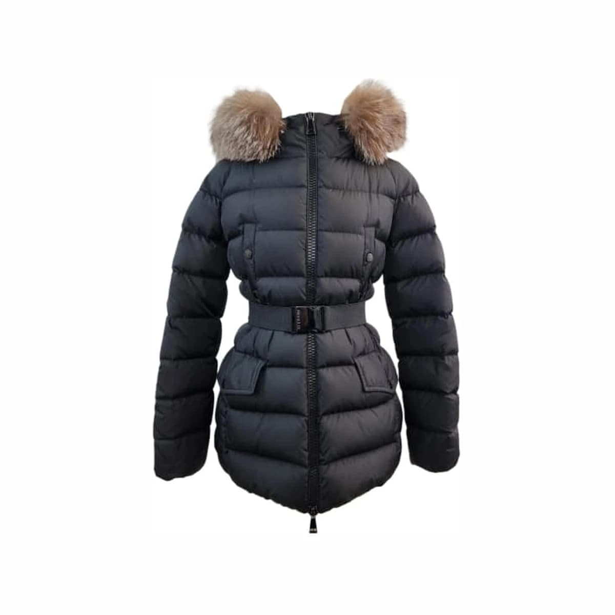 MONCLER 몽클레어 클리온 폭스퍼 패딩 0