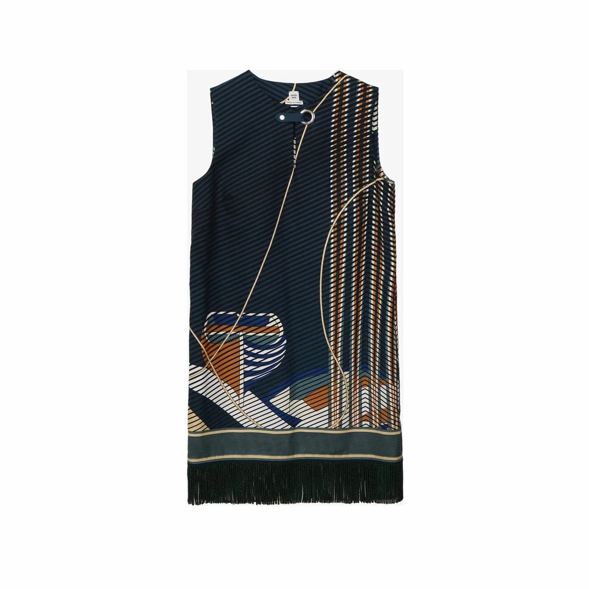 HERMÈS 에르메스 타라사 레이에 원피스 멀티컬러 38