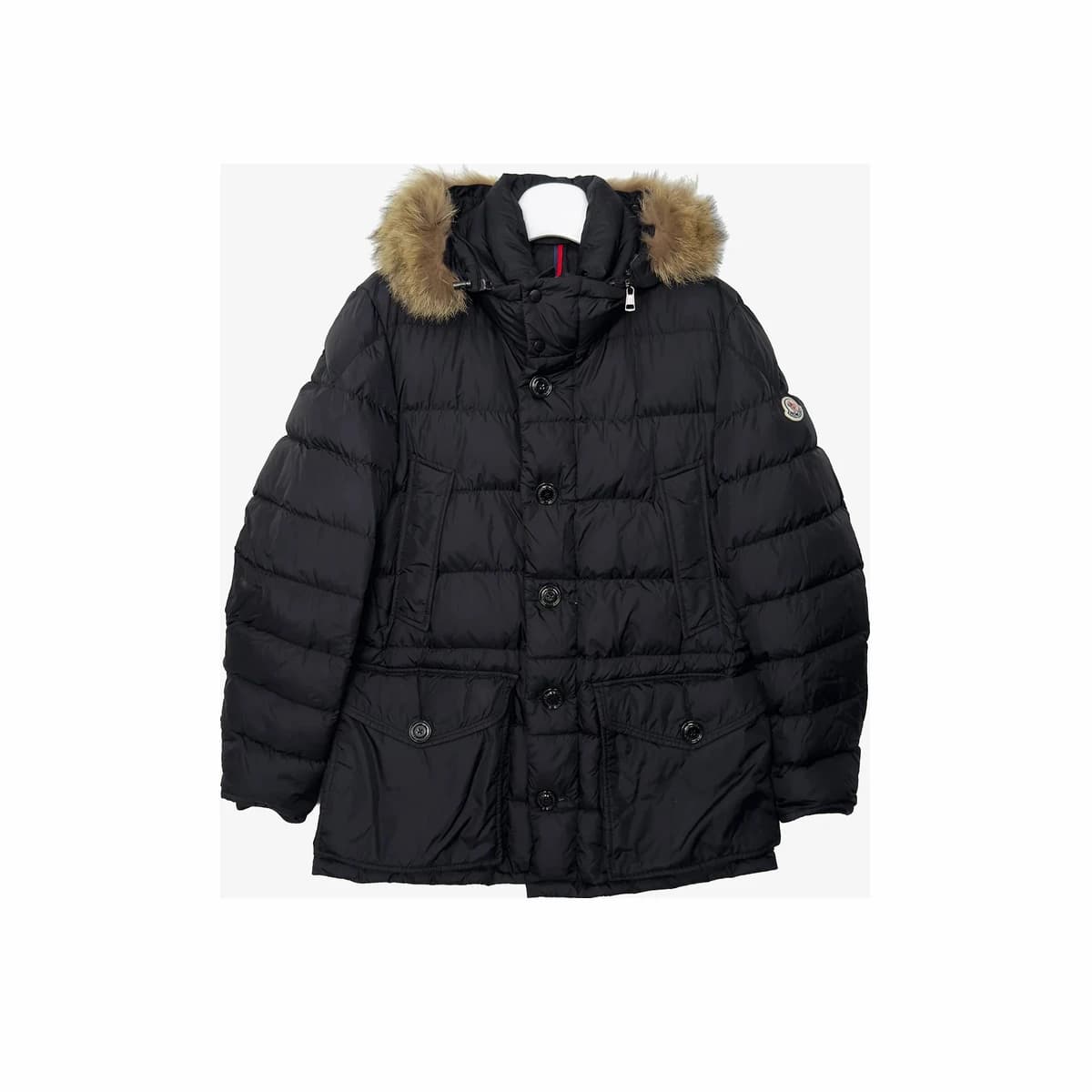MONCLER 몽클레어 클루니 후드 다운 자켓 블랙 5