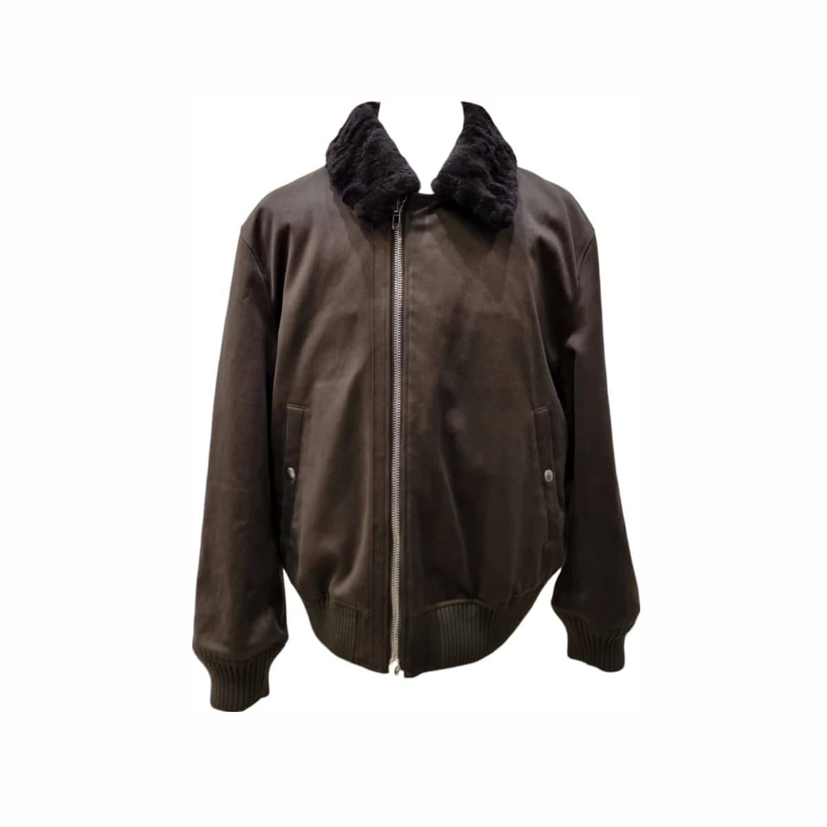BURBERRY 버버리 시어링 카라 봄버 자켓 L 8077137