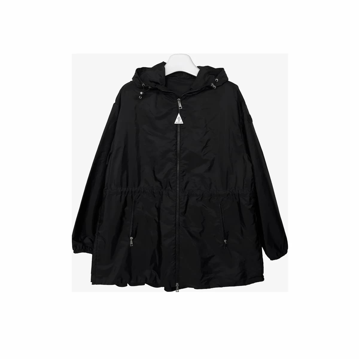MONCLER 몽클레어 웨트 후드 자켓 블랙 2