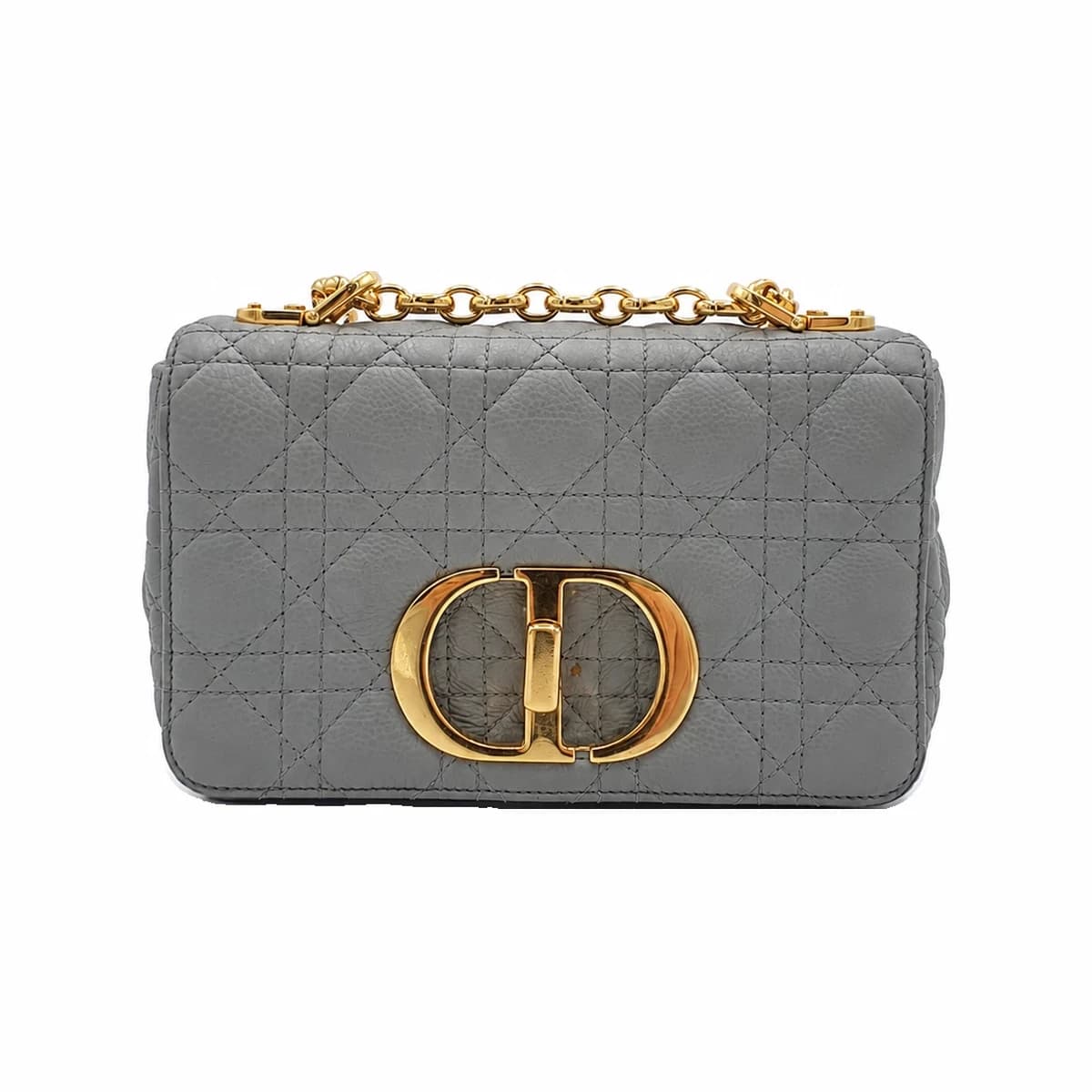 DIOR 디올 서플 까나쥬 카로백 스몰 그레이