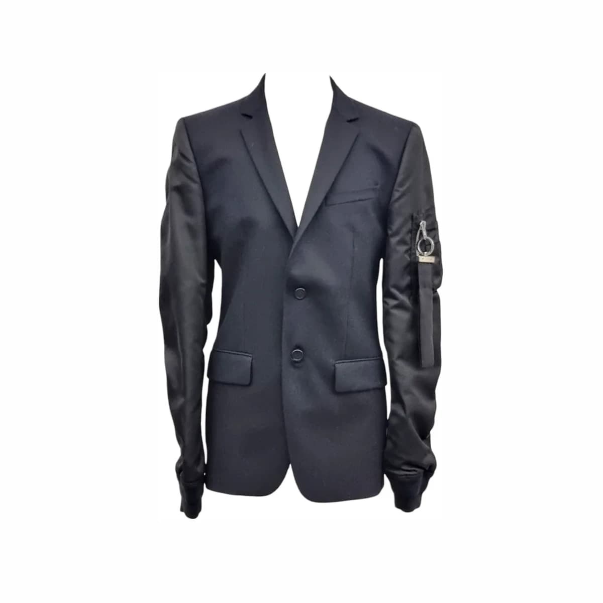 GIVENCHY 지방시 도킹 블레이저 울 자켓 블랙 48 울·캐시미어