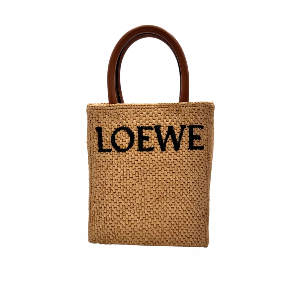 LOEWE 로에베 내츄럴 라피아 스탠다드 A5 토트백