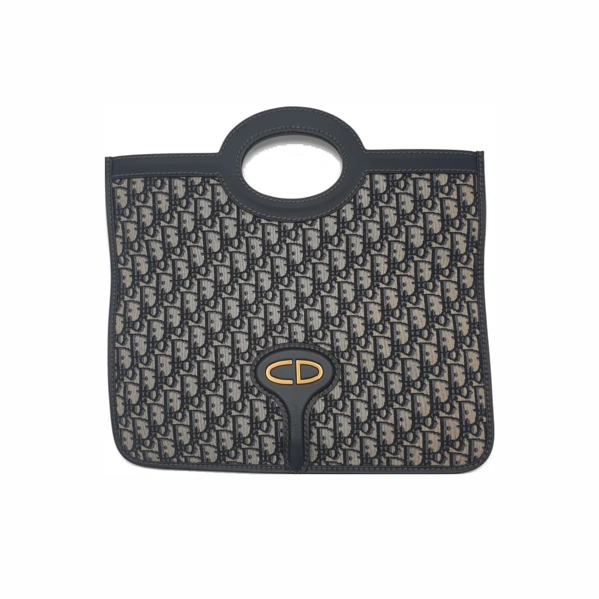 DIOR 디올 오블리크 자카드 폴딩 클러치