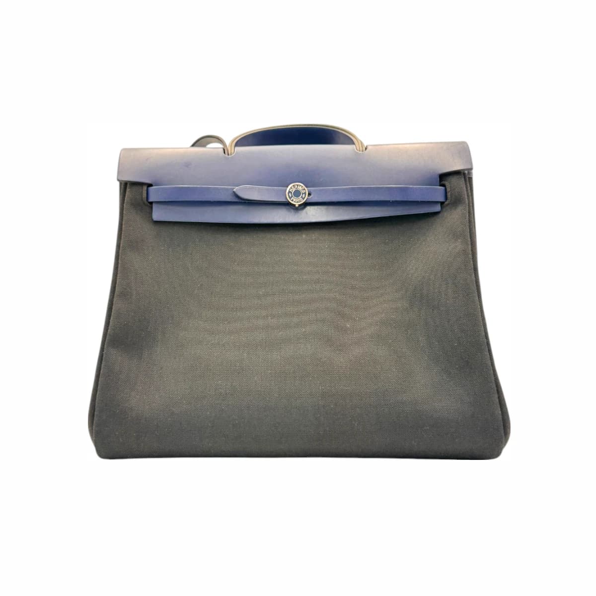 HERMÈS 에르메스 네이비 캔버스 에르백 39