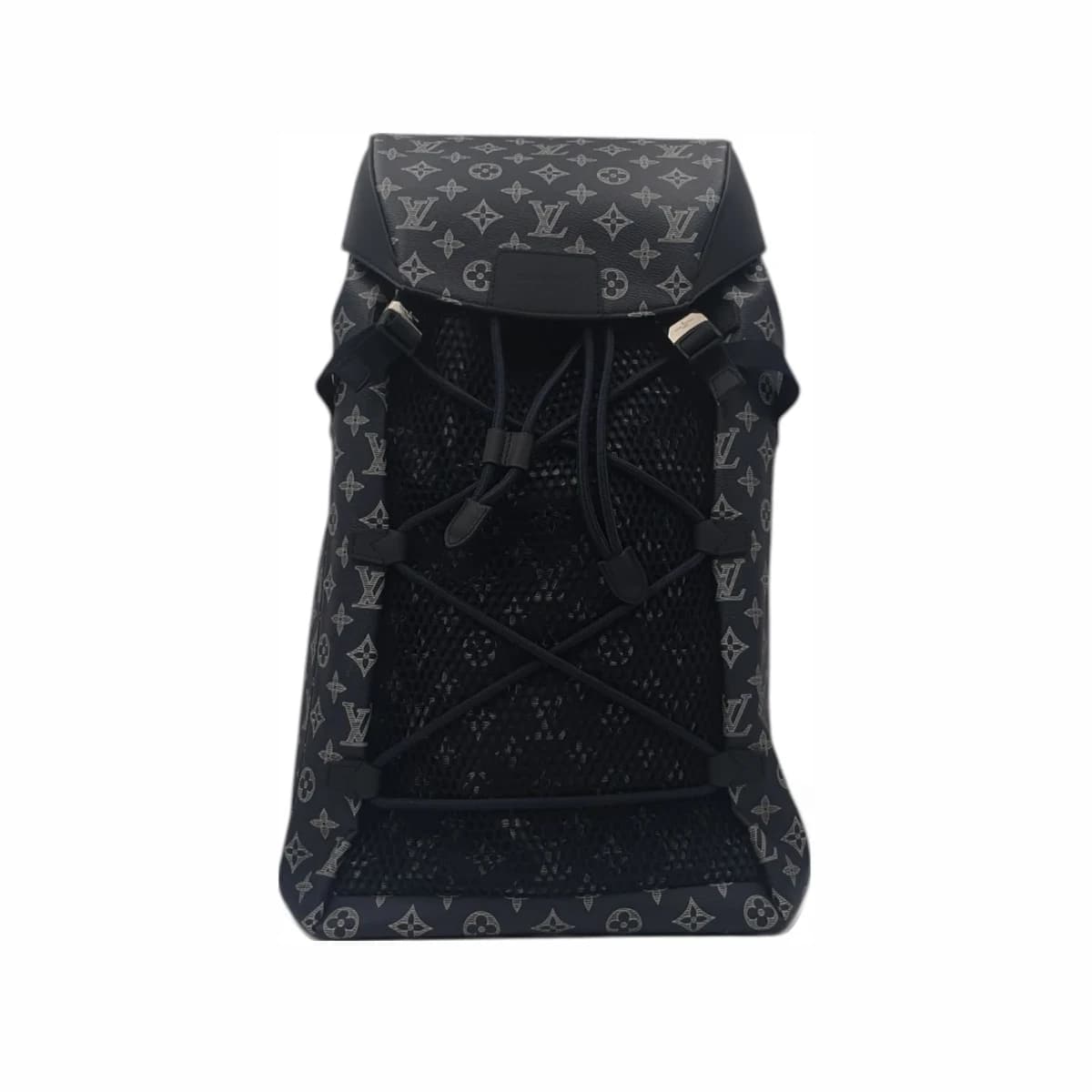 LOUIS VUITTON 루이비통 사바나 모노그램 캔버스한정판 하이킹 백팩 블루