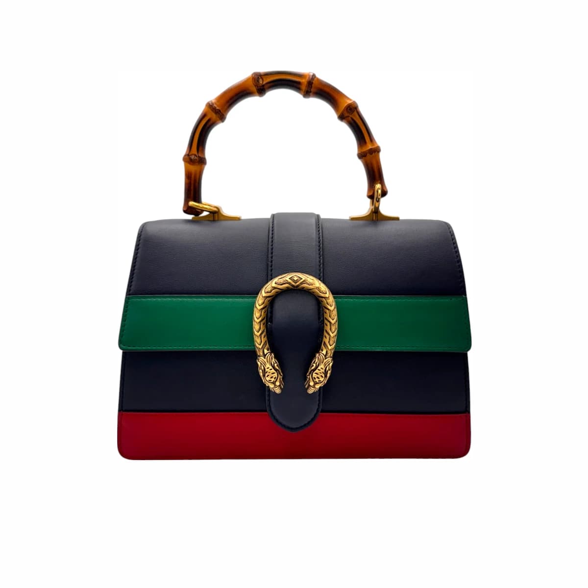 GUCCI 구찌 디오니소스 뱀부 탑핸들 토트백 가죽