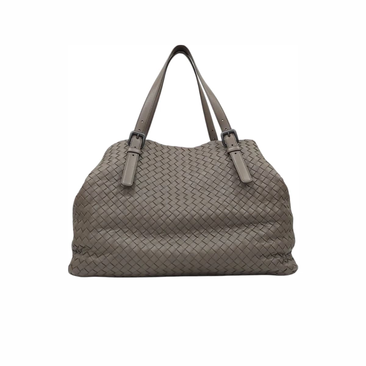 BOTTEGA VENETA 보테가베네타 나파 인트레치아토 세스타 라지 토트백