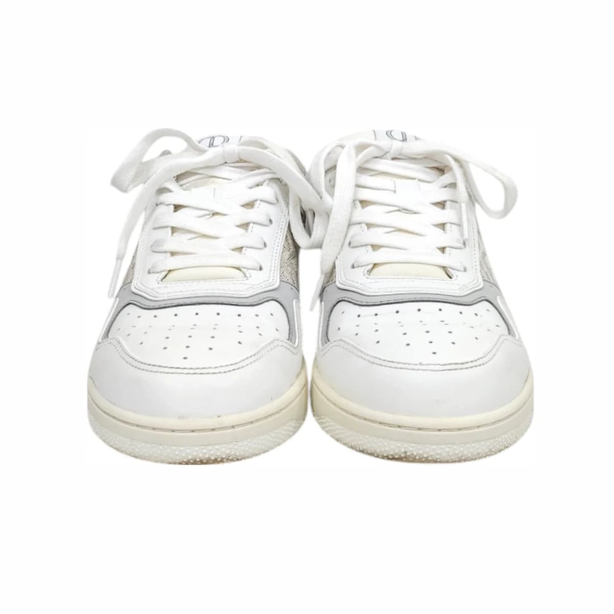 DIOR 디올 화이트 오블리크B27 스니커즈 42