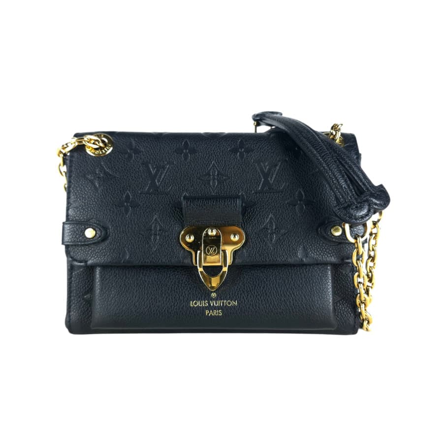 LOUIS VUITTON 루이비통 앙프렝뜨 모노그램 바뱅 BB 숄더백 블랙